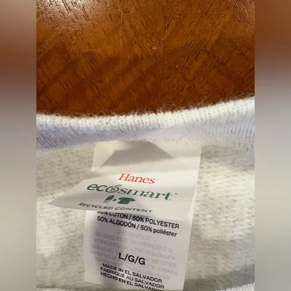 Hanes gray Sweatshirt, size L, UEC - Picture 3 of 5